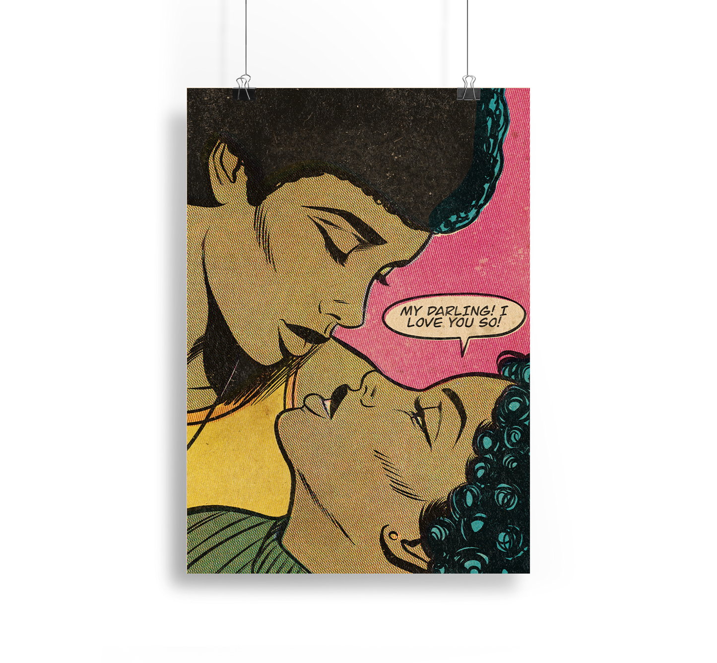 I Love You So Art Print