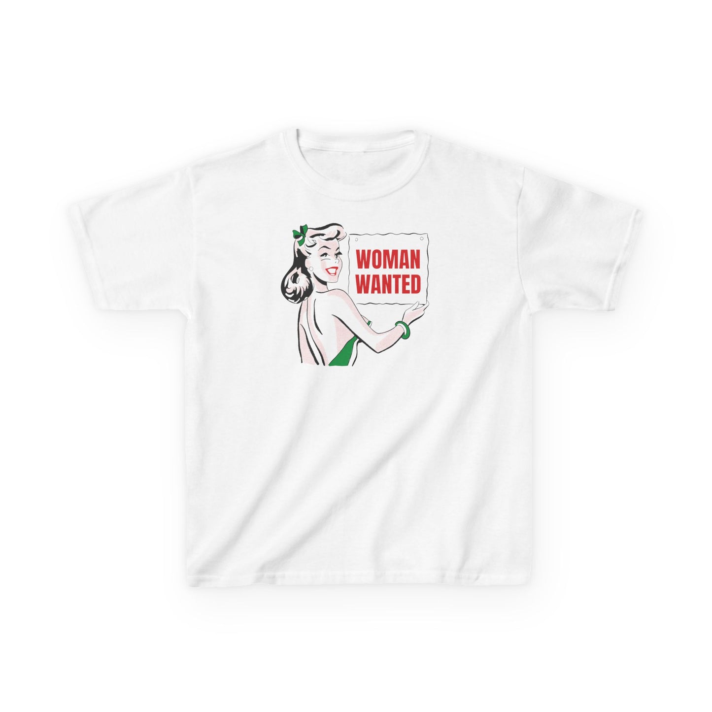 Woman Wanted Baby Tee