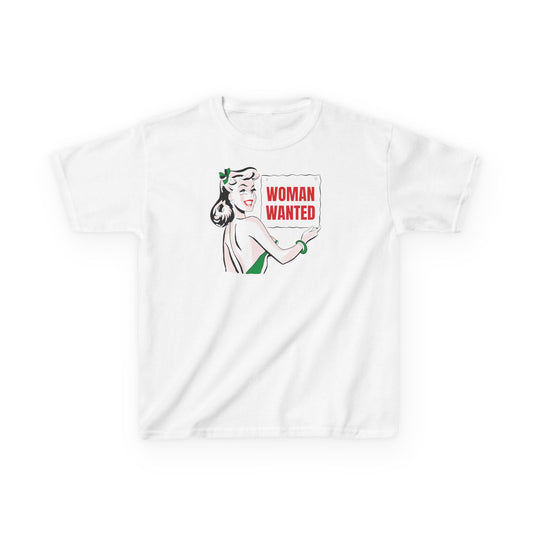 Woman Wanted Baby Tee Msbhaive