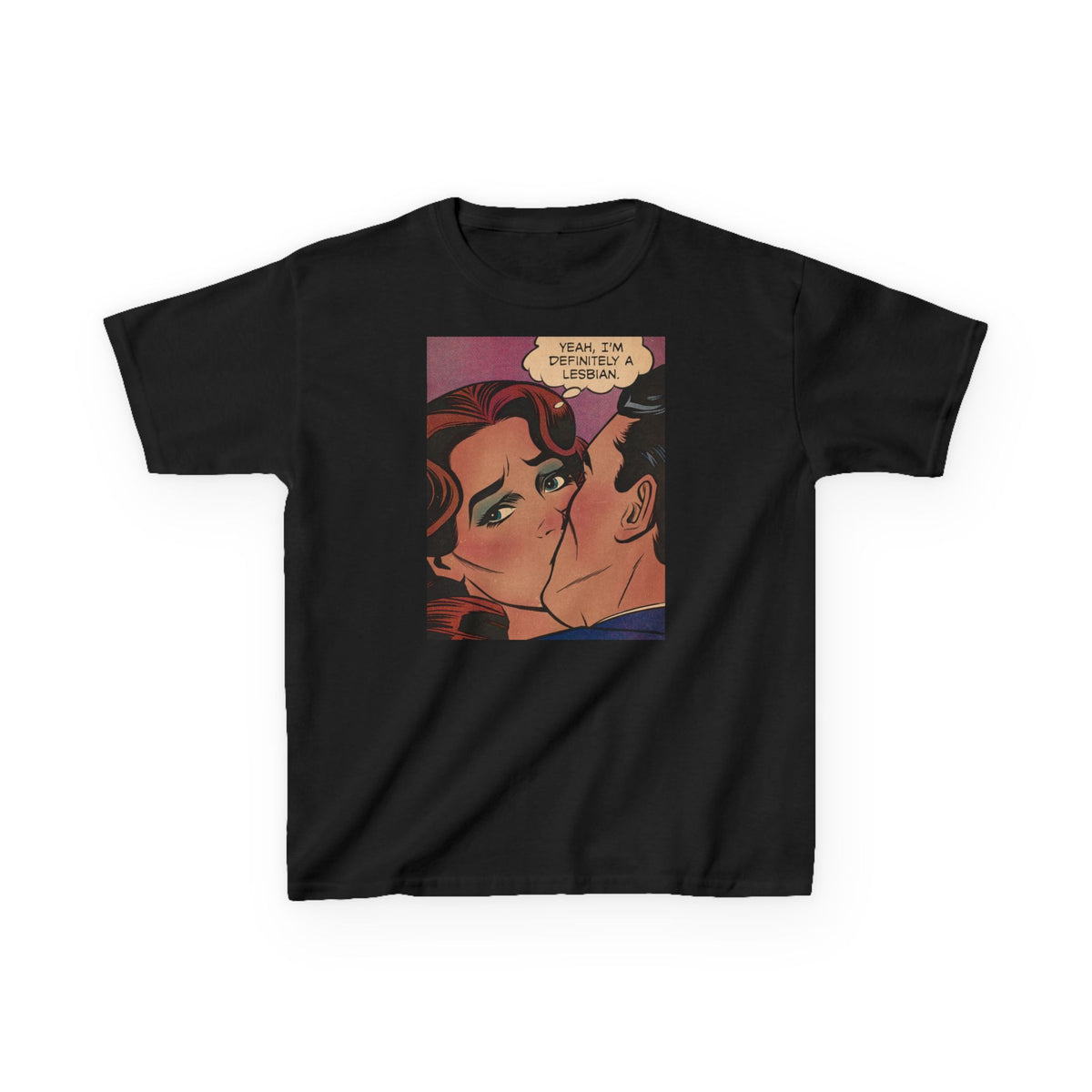 Definitely A Lesbian Baby Tee Printify