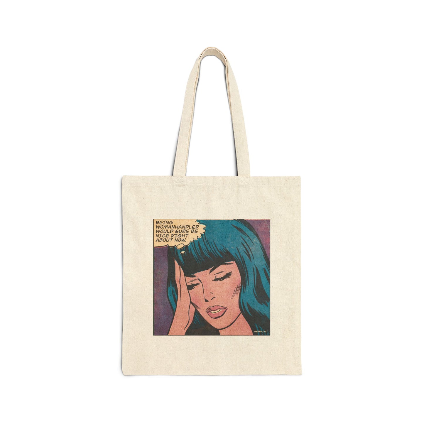 Womanhandled Vintage Pop Art Tote